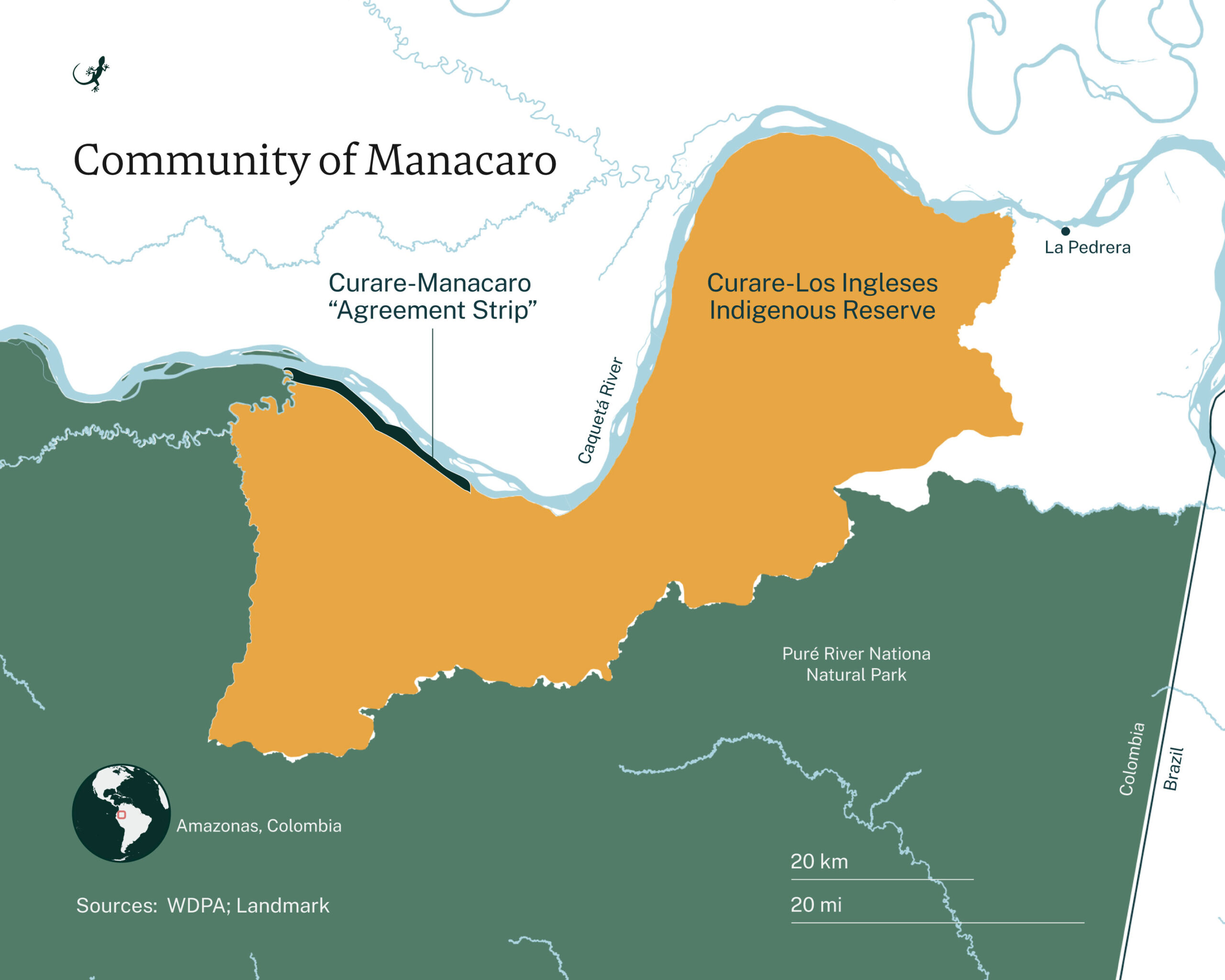 Curare-Los Ingleses Indigenous Reserve, Colombia
