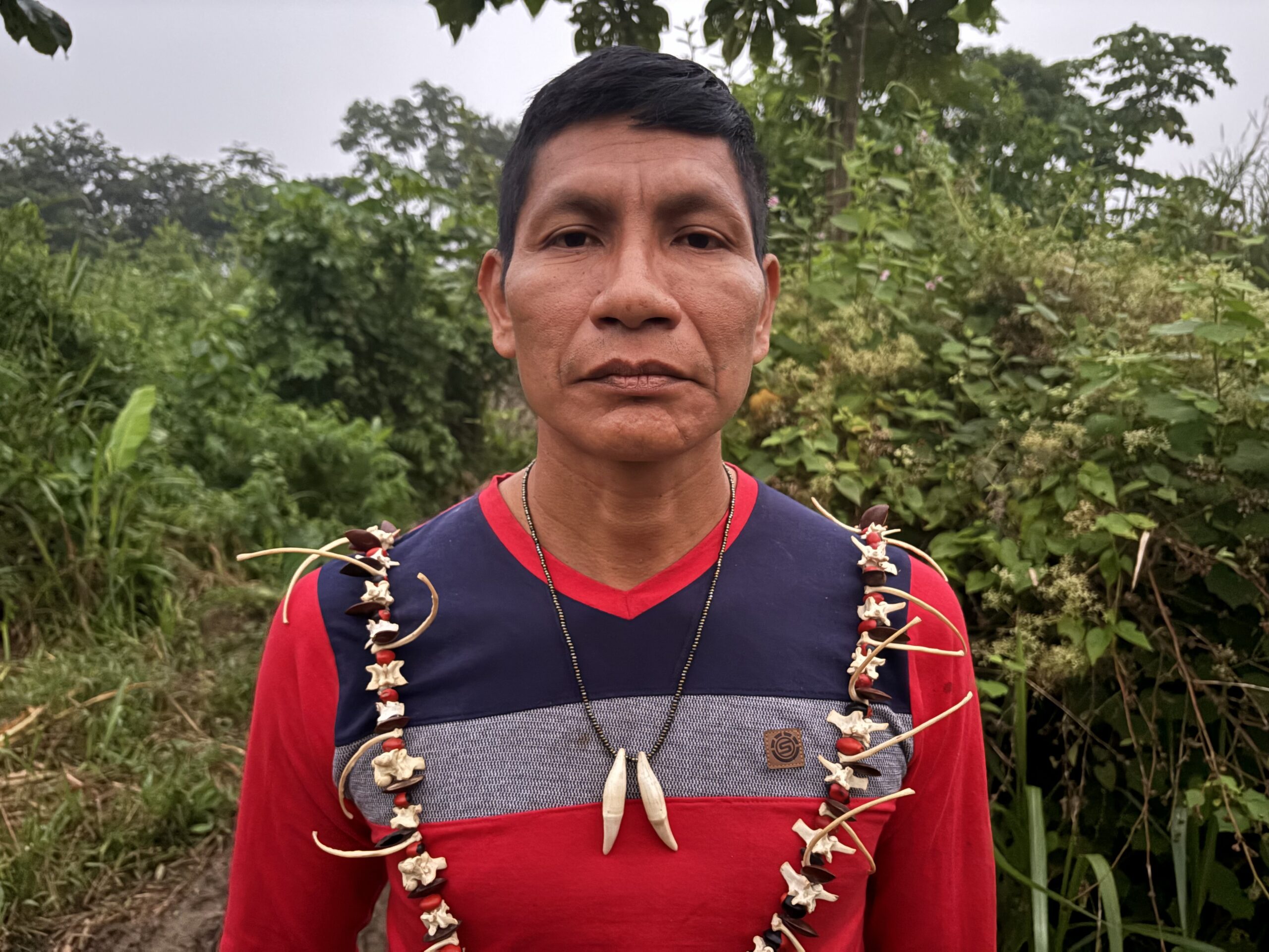 Pakayaku warrior Olger Manya. Image by Brandi Morin.