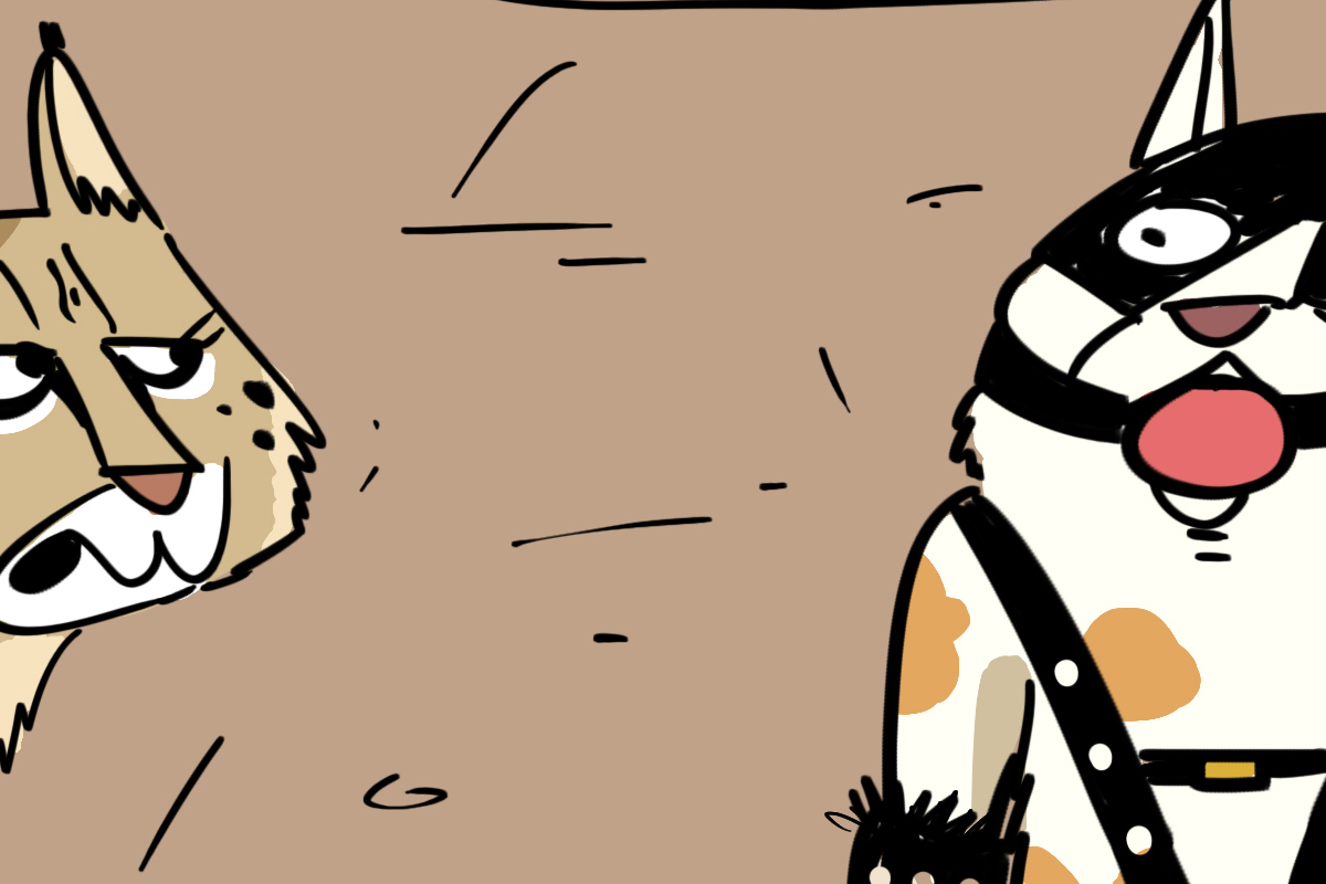 In search of a real wild date (cartoon)