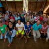 Amazon Conservation Team ACEAA and Amazon Conservation with the Tacana II community of Puerto Pérez. Photo by Pedro Laguna/Conservación Amazónica ACEAA.