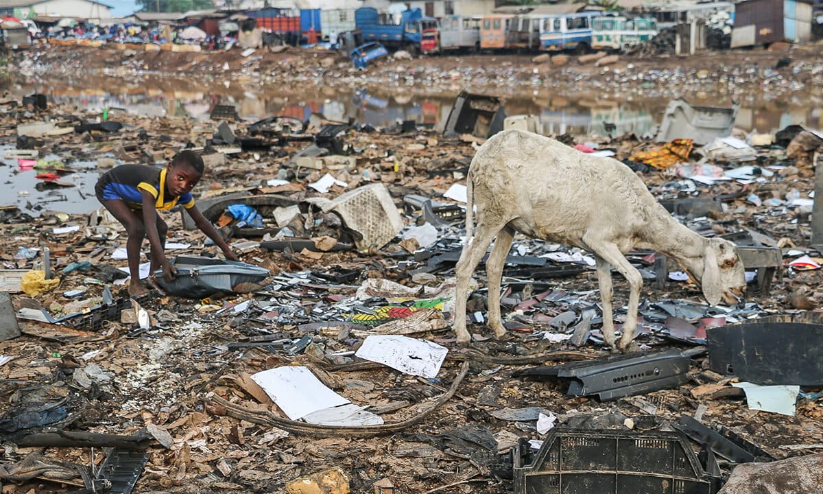 Can two Amazons survive? Invisible e-waste is poisoning the world