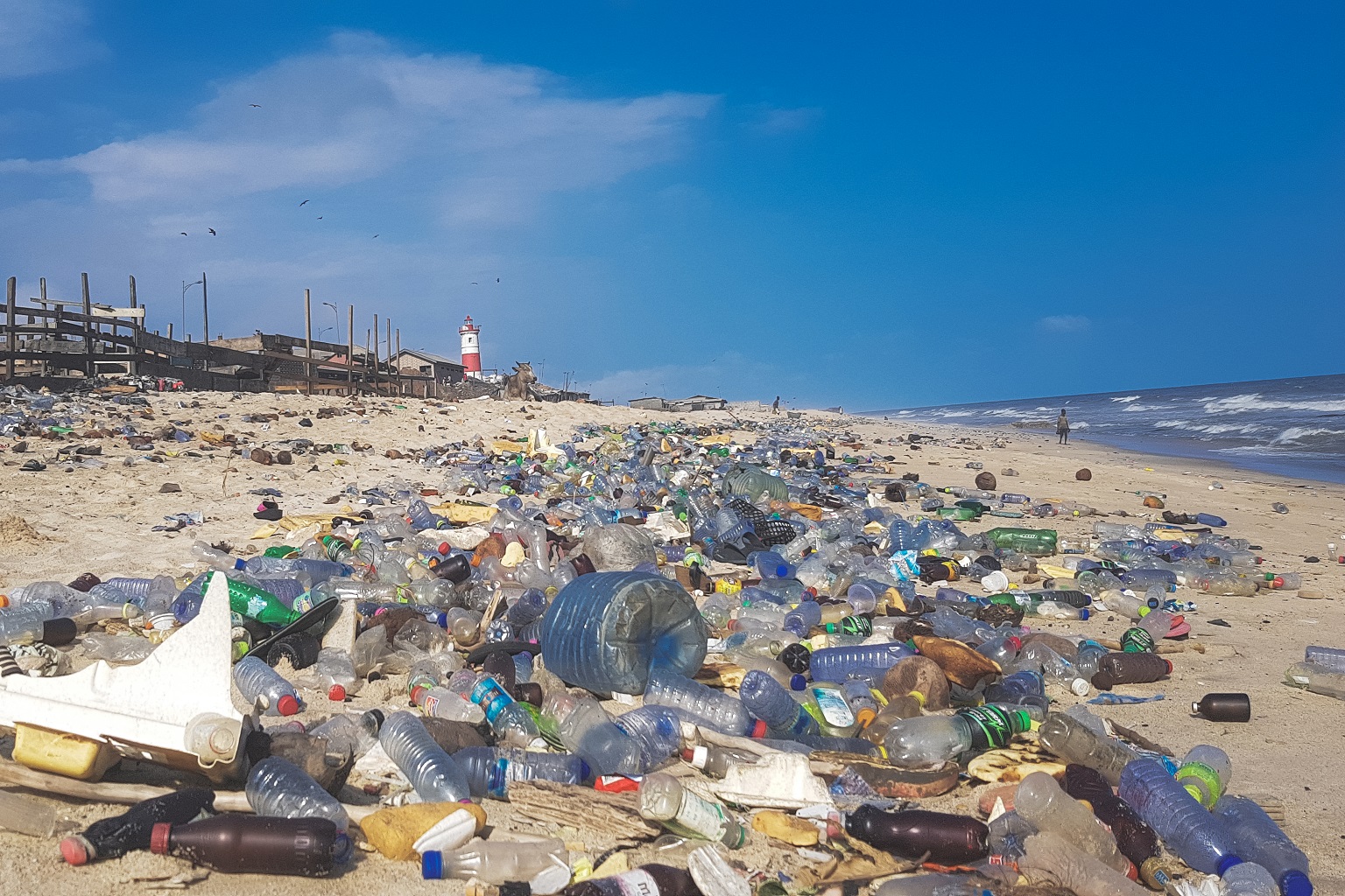 Plastic pollution in Ghana. Soaring production of petrochemical-based plastic products has resulted in a global plastic waste crisis, which is implicated in a wide range of chronic human diseases, especially in children.