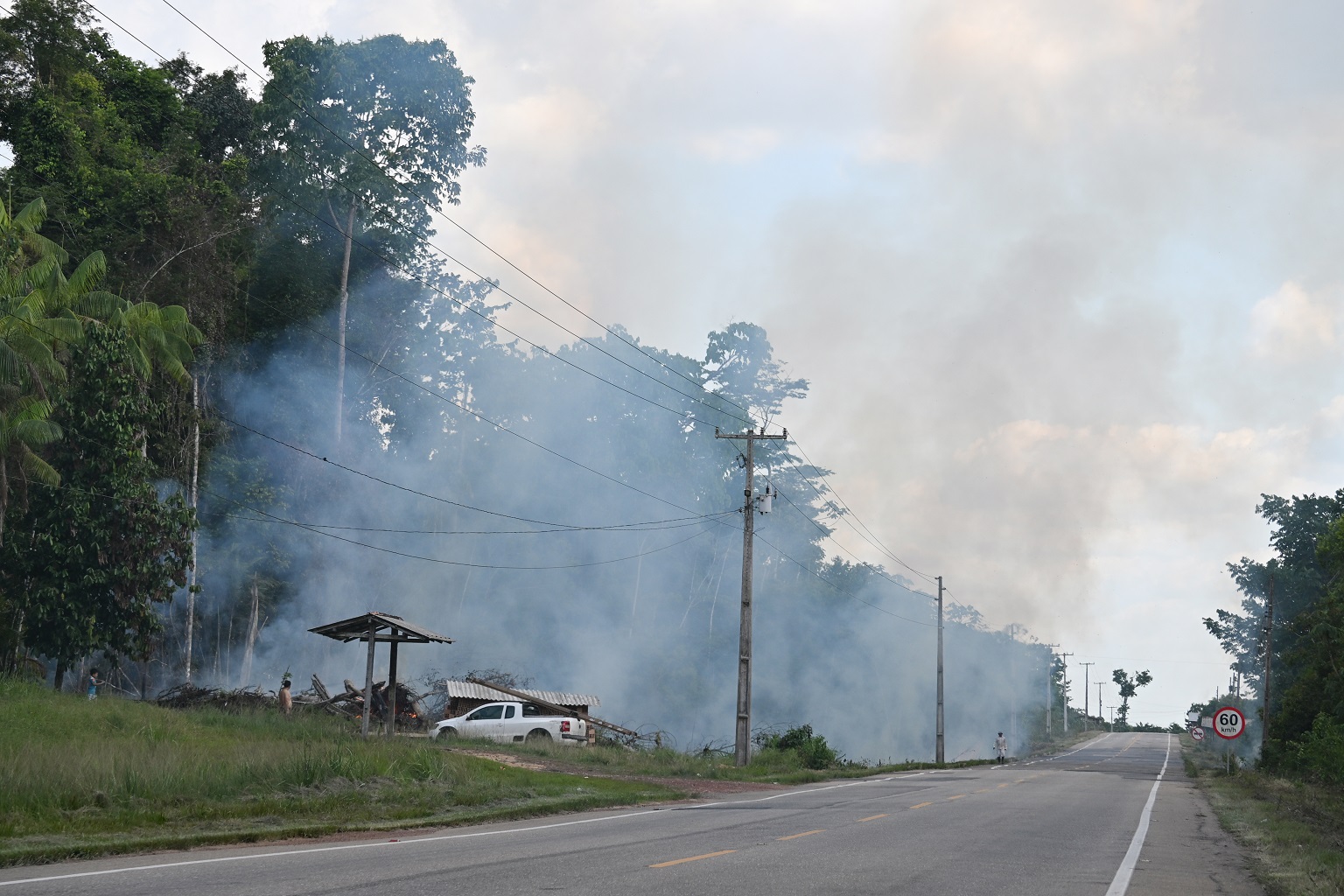 Even in a normal summer, small fires are common in Acará, with plumes of smoke easily visible from highways and riverbanks.