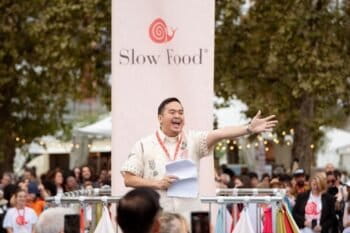 Ramon ‘Chin-Chin’ Uy Jr. is Slow Food representative for the Asia and Pacific region. Image courtesy of Slow Food.