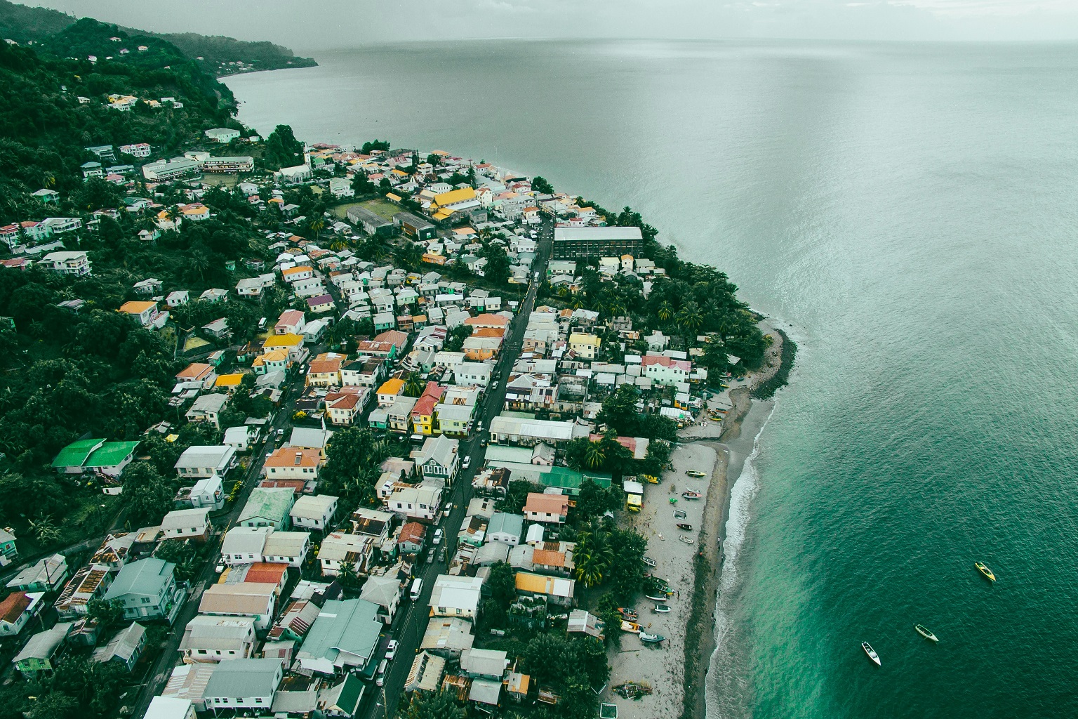 Gouyave, Grenada. Coastal populations on and near the equator, where humidity is most severe, can be greatly affected by humid heat waves. These extreme events arising out of tropical oceans can also generate humid heat waves far inland.