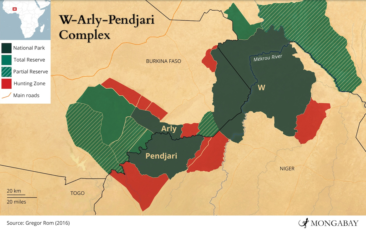 Researchers deployed camera traps from 2017-2023 to monitor leopards in the W-Arly-Pendjari Complex, which straddles Benin, Burkina Faso and Niger in West Africa. Image courtesy of Drouilly et. al, 2026.