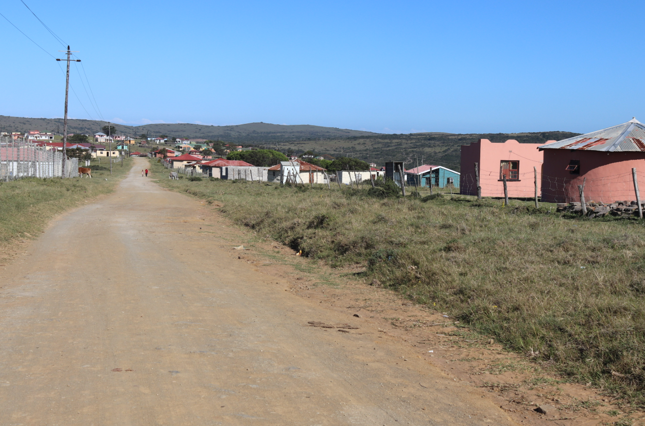 Phozi village and surrounding communal land in the Eastern Cape