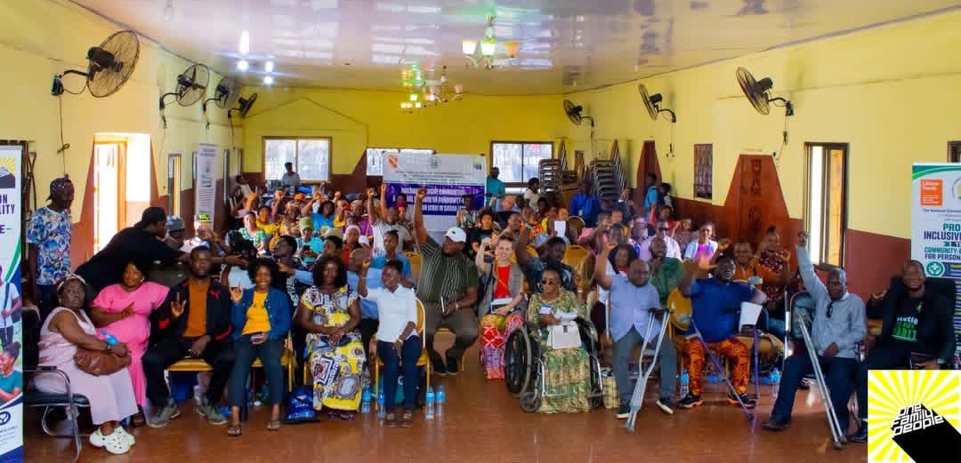 Town Hall Meeting on Community-Based Rehabilitation (CBR) for the Western Area Rural and Urban Districts, held in Freetown