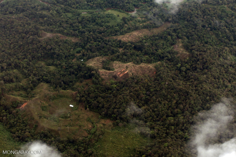 Deforestación en el departamento de Chocó, Colombia. Foto: Rhett A. Butler