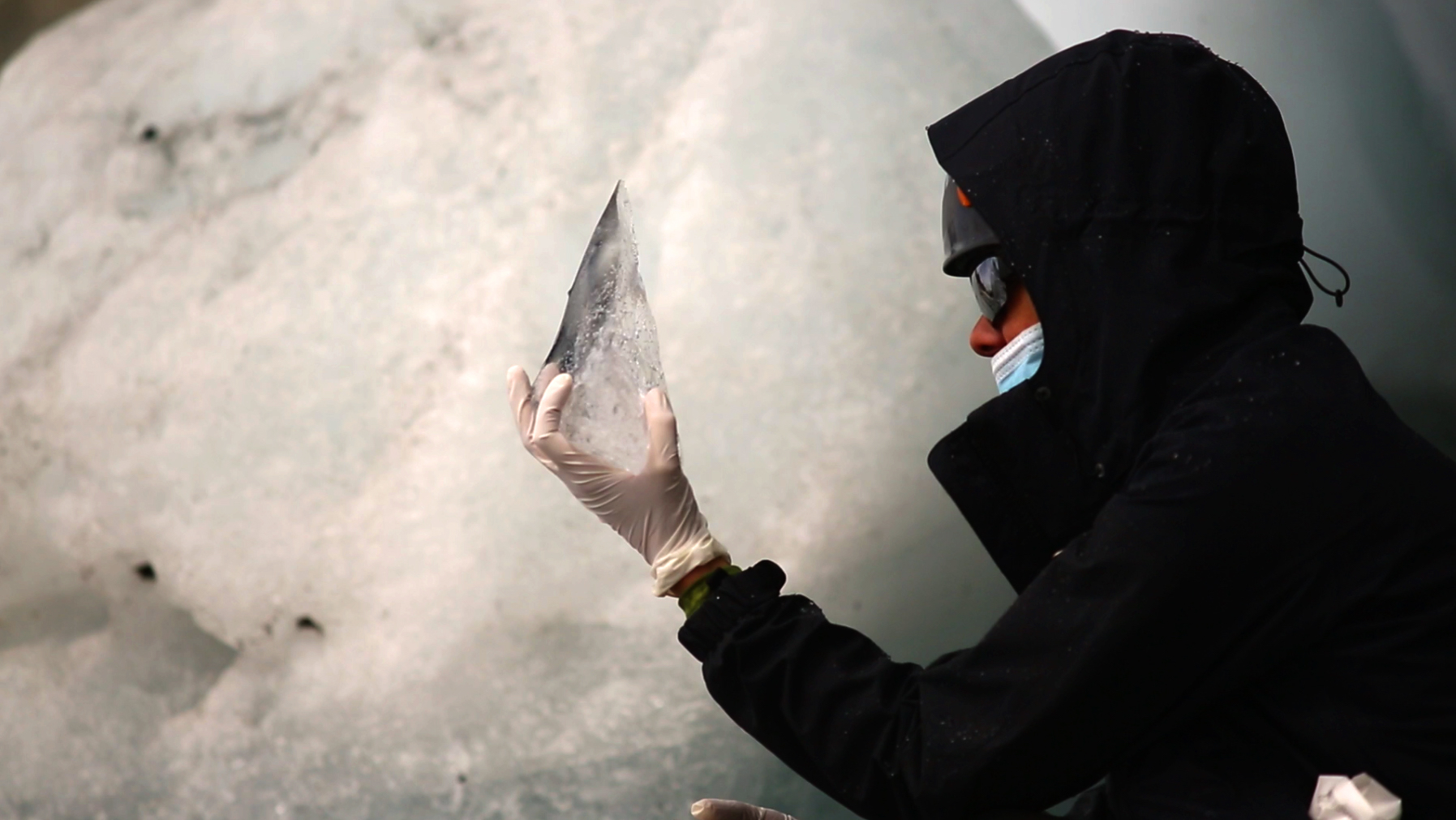 La Corona es el último de los glaciares venezolanos que queda y tiene los días contados. Está ubicado sobre el pico Humboldt y solo conserva 0,2 kilómetros cuadrados de nieve. Foto: Fundación Ymago.
