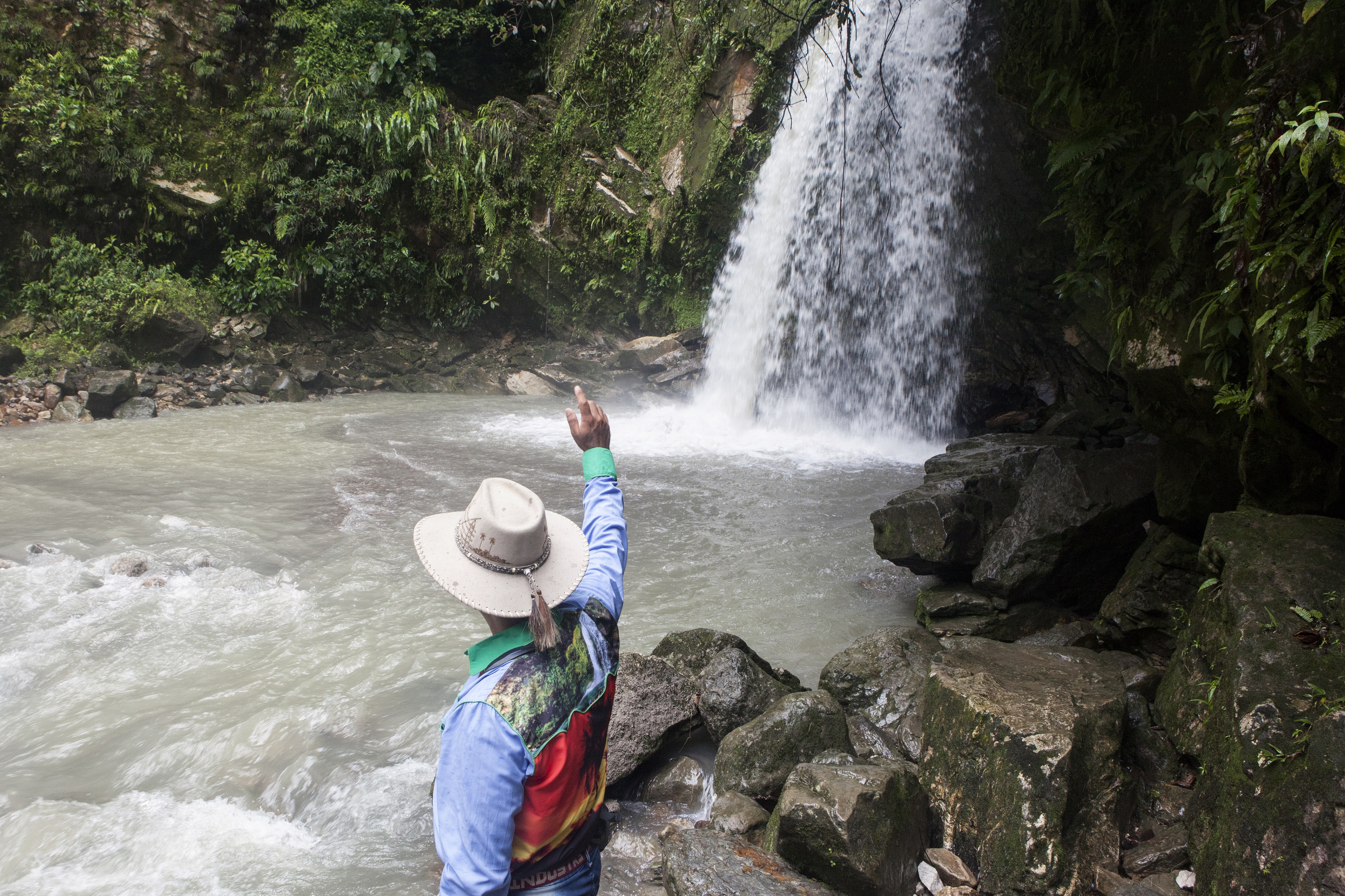 Cascada del Zambo en Tauramena, Casanare. Foto: Diana Rey Melo / Revista Semana Sostenible.