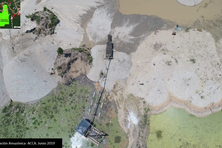 drones tala minería perú