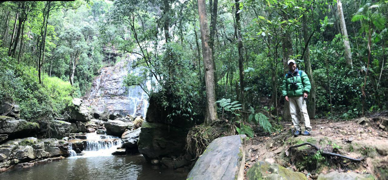 Fernando Forero trabajó como asistente de investigación en el Instituto Humboldt. De ahí su interés por la conservación y por convertir su reserva en un centro de investigación de la biota. Foto: Cortesía de Reserva Natural Los Yátaros.