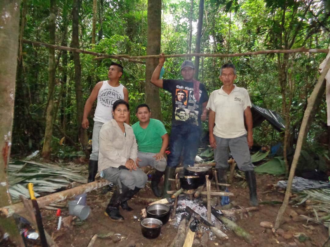 Durante la pandemia, Vilma Lucero dice que se incrementaron las actividades ilegales dentro de la Reserva de Producción de Fauna Cuyabeno. Foto: Vilma Lucero.