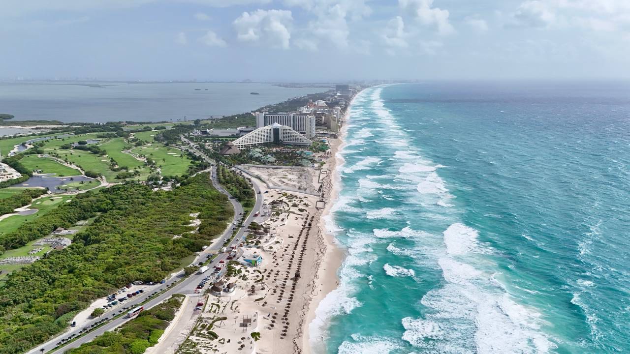 Zona costera de Cancún, Quintana Roo