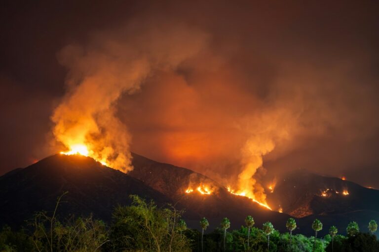 Incendios en reservas de Guaviare, Colombia