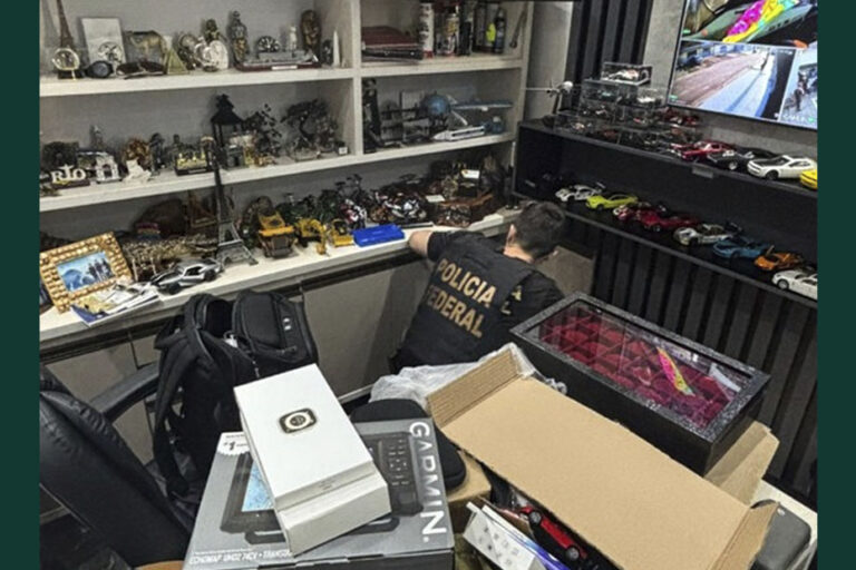 Foto 2 - allanamiento venezolano Anthony Alejandro Morillo Mendezen - Operación FlyGold - Foto Policía Federal de Brasil Mongabay latam