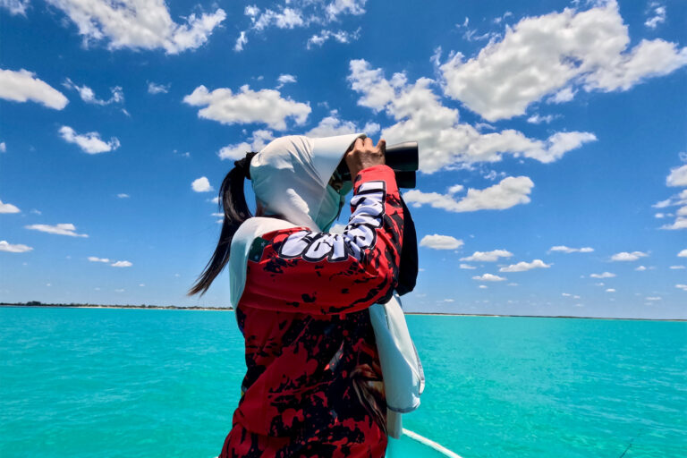 En el litoral yucateco, grupos de mujeres se han organizado para proteger su costa. Foto: cortesía Natalia Gutiérrez