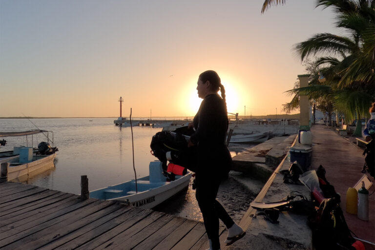 Las mujeres que realizan vigilancia se han convertido también en inspiración para las jóvenes de sus comunidades. Foto: cortesía Natalia Gutiérrez