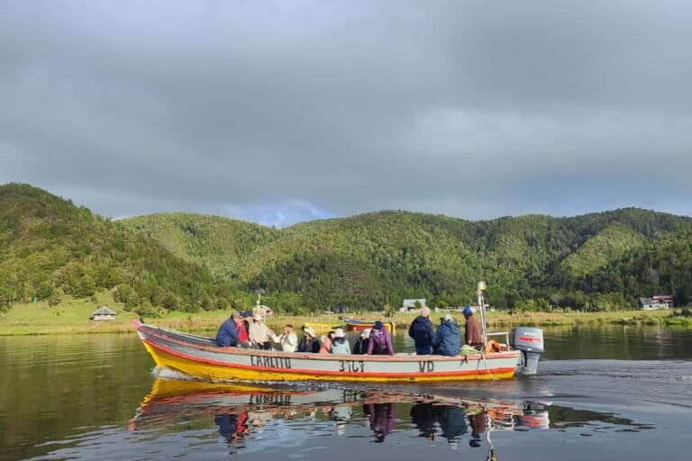 Río Huellelhue, región de Los Lagos, sur de Chile. Foto: cortesía Proyecto GEF Incentivos para la conservación