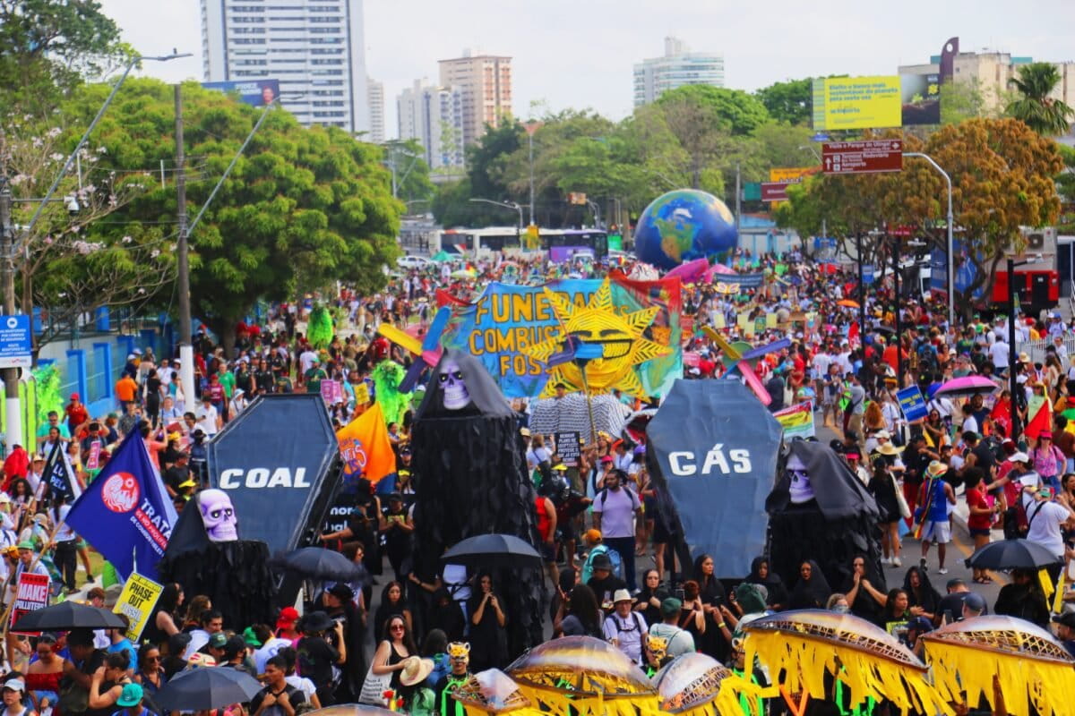 Marcha por la acción y la justicia climática en Belém, Brasil