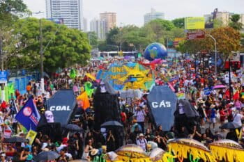 Marcha por la acción y la justicia climática en Belém, Brasil