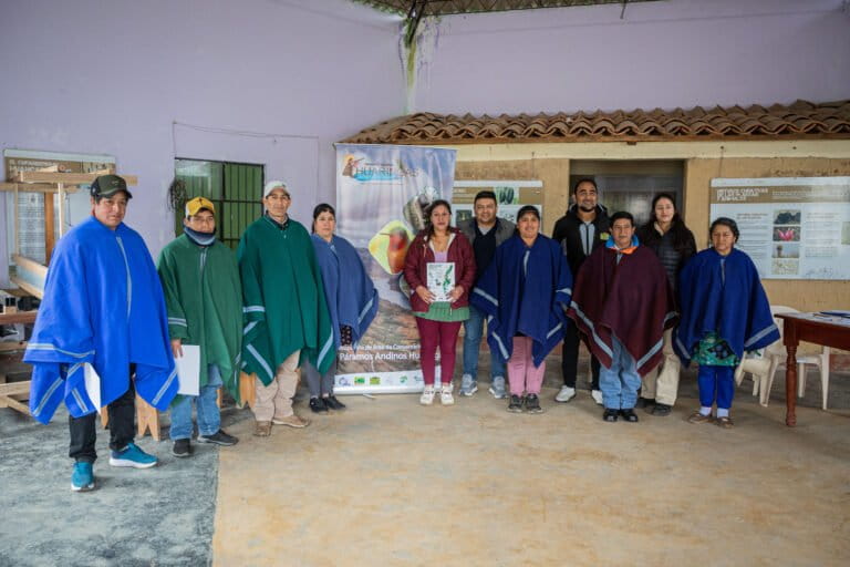 Comuneros de Huancabamba y Ayabaca participan en reuniones informativas sobre la creación del Área de Conservación Regional Páramos Andinos–Huaringas. Foto: Leandro Amaya