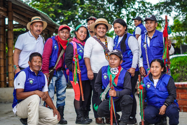 "Creo que para el caso del Cauca nosotros estamos organizados y hemos venido trabajando [para satisfacer las necesidades de la gente]. No es suficiente", dice Quilcué. Foto: cortesía Anthony Mulcue