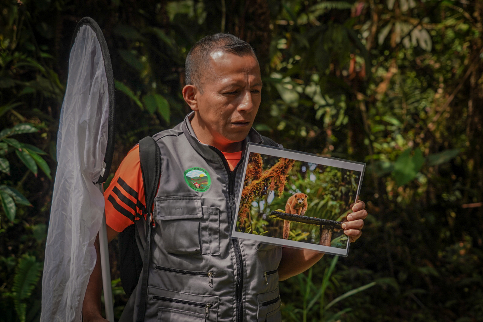 Investigadores awá - Colombia - Reserva La Planada