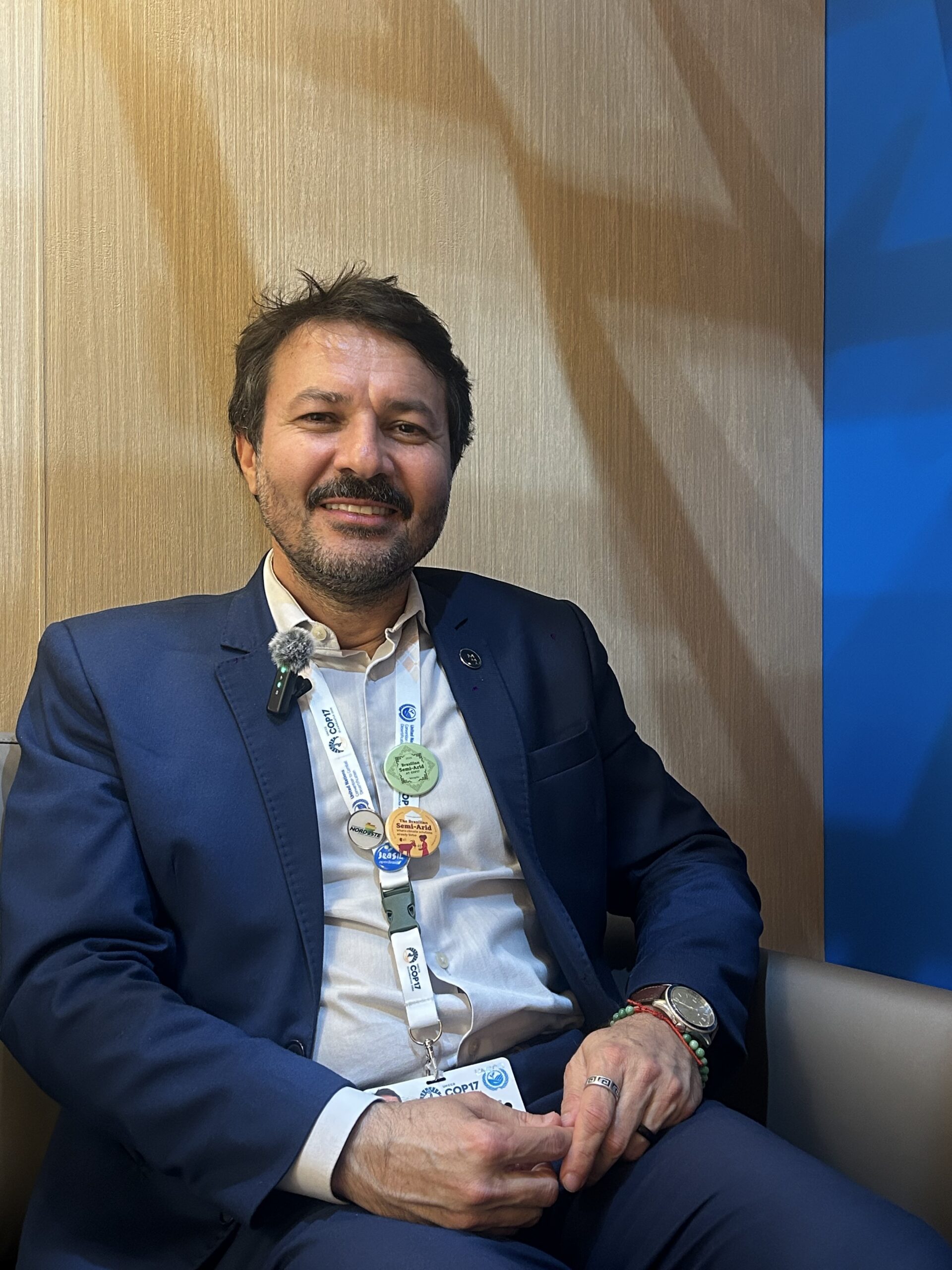 Alexandre Pire, director del Departamento para la Lucha contra la Desertificación y la Mitigación de los efectos de la Sequía del Ministerio de Medio Ambiente y Cambio Climático de Brasil.