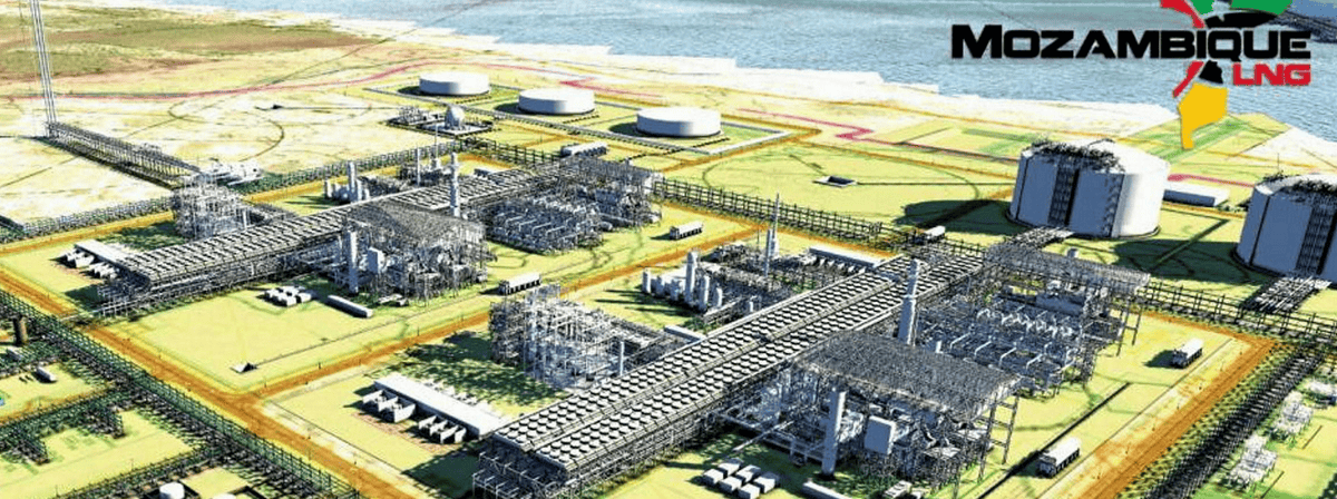 Installations de gaz au Mozambique