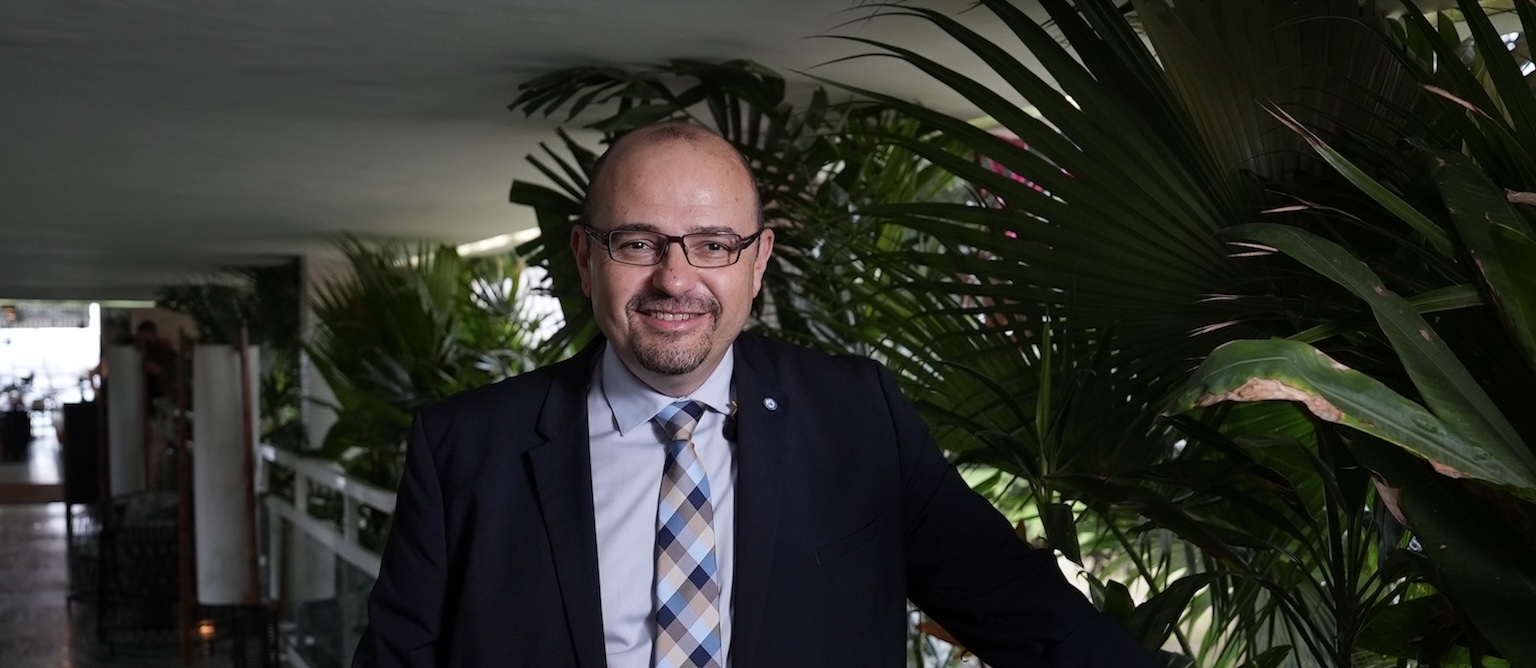 Nassim Oulmane, Director of the Technology, Climate Change and Natural Resources Management Division of the United Nations Economic Commission for Africa (EAC). Image of Thomas-Diego Badia for Mongabay.