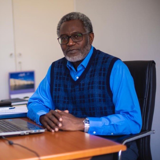 Professeur Olusegun Adedayo Yerokun est pédologue spécialisé dans la fertilité et la chimie appliquée des sols. Image d’Olusegun Adedayo Yerokun avec son aimable autorisation.