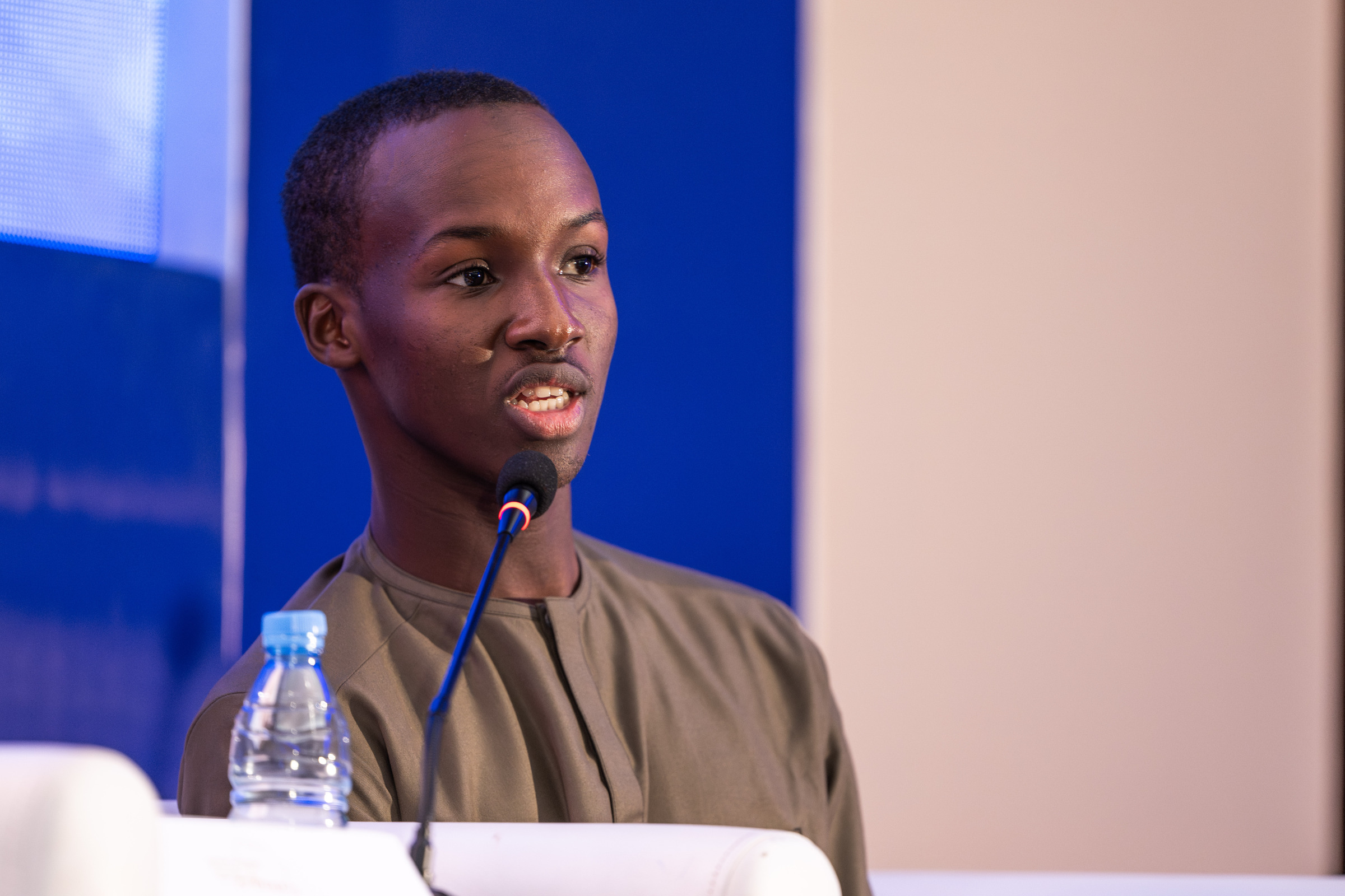 Yero Sarr, militant écologiste sénégalais. Image fournie par Yero Sarr avec son aimable autorisation.
