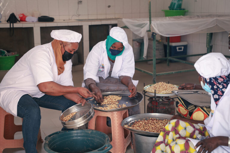 Une boulangerie Mburu au Sénégal, une initiative sociale visant à autonomiser les femmes entrepreneures. Image de UN Women/Yulia Panevina via Flickr (CC BY-NC-ND 2.0).