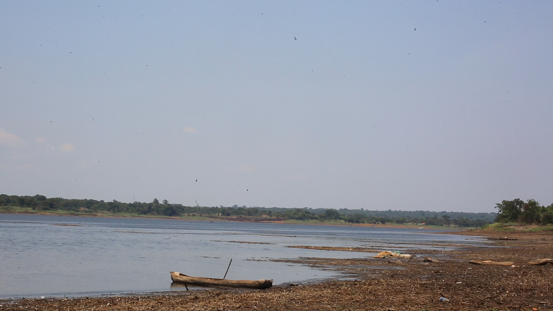 Lac Kando au village Kapaso près du fleuve Congo, dans les environs de Kolwezi (Lualaba, RDC). Image de Didier Makal pour Mongabay.