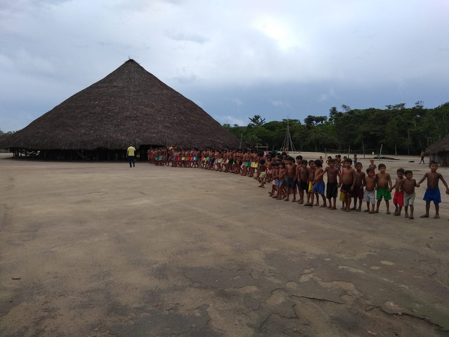 Terra indígena Waimiri-Atroari, onde os indígenas Kinja vivem em Roraima. A justiça federal determinou que sites oficiais do governo publiquem uma carta do povo indígena Kinja por 30 dias, como parte de seu direito de resposta à retórica racista do governo do presidente Jair Bolsonaro. Foto: Maiká Schwade / CPT Amazonas