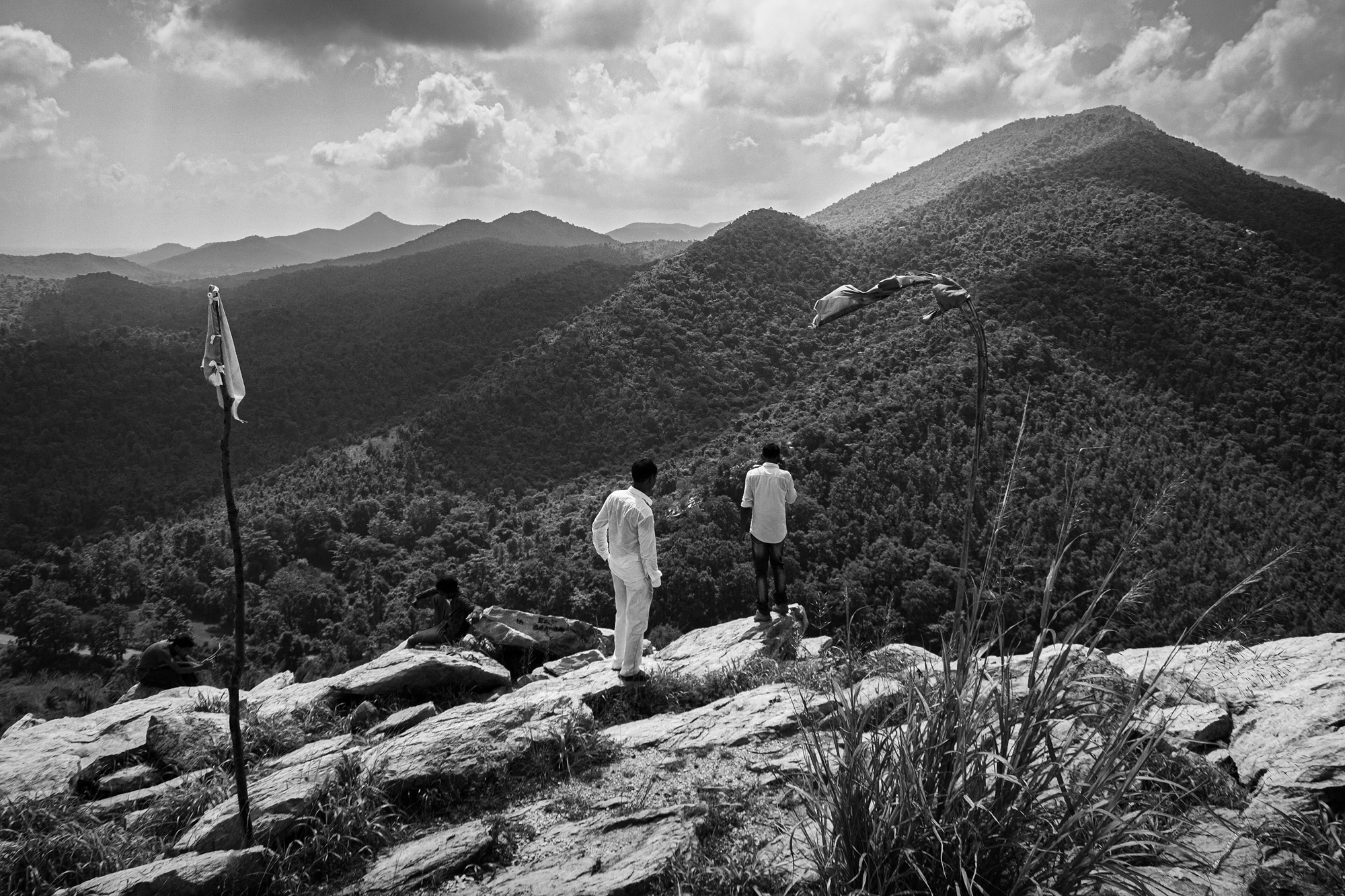 The hills of Jadugoda have been mined for uranium since 1967. Villagers argue that instead of developing lives, the oldest uranium mining region has witnessed extensive health and environmental damage. Photo by Subhrajit Sen.