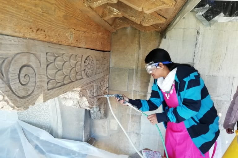 Community initiatives tackle climate change in Ladakh village