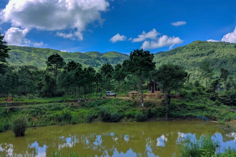 A natural lake maintained by the community as a water reservoir and for fisheries. It is also one of the sites of orchid plantation area. Photo by Phalee BMC.