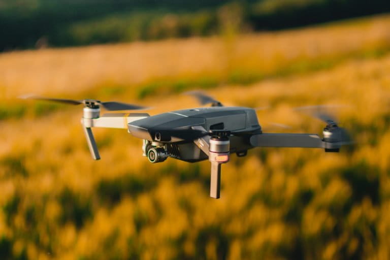 Adoption of drones for data collection and application of agricultural inputs is likely to trigger new service models for agri-tech companies. Photo by Gautier Salles on Unsplash.