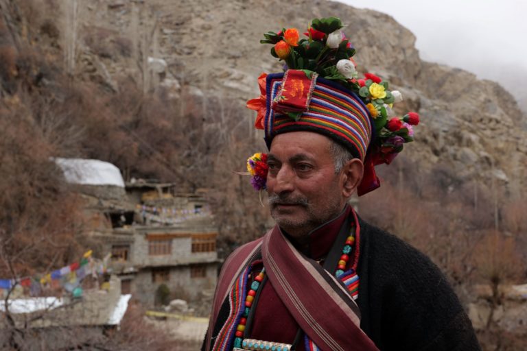 Locals complain that tourists visit Aryan Valley just to get clicked with the claimed pure Aryans in their traditional attire. Photo by Archana Singh.