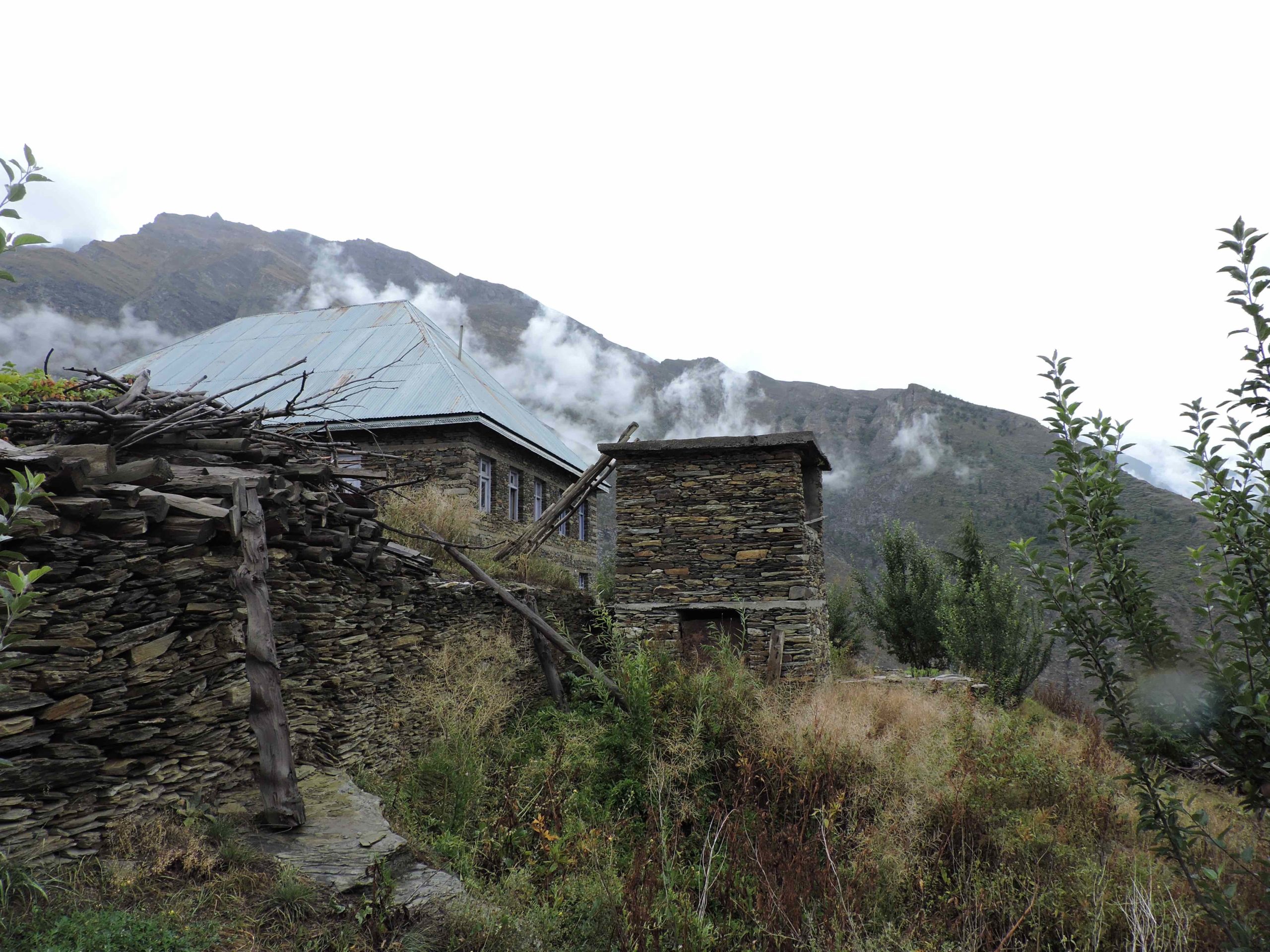Two storied dru toilet in Himachal Pradesh. Photo by Rakshak Kumar Acharya.