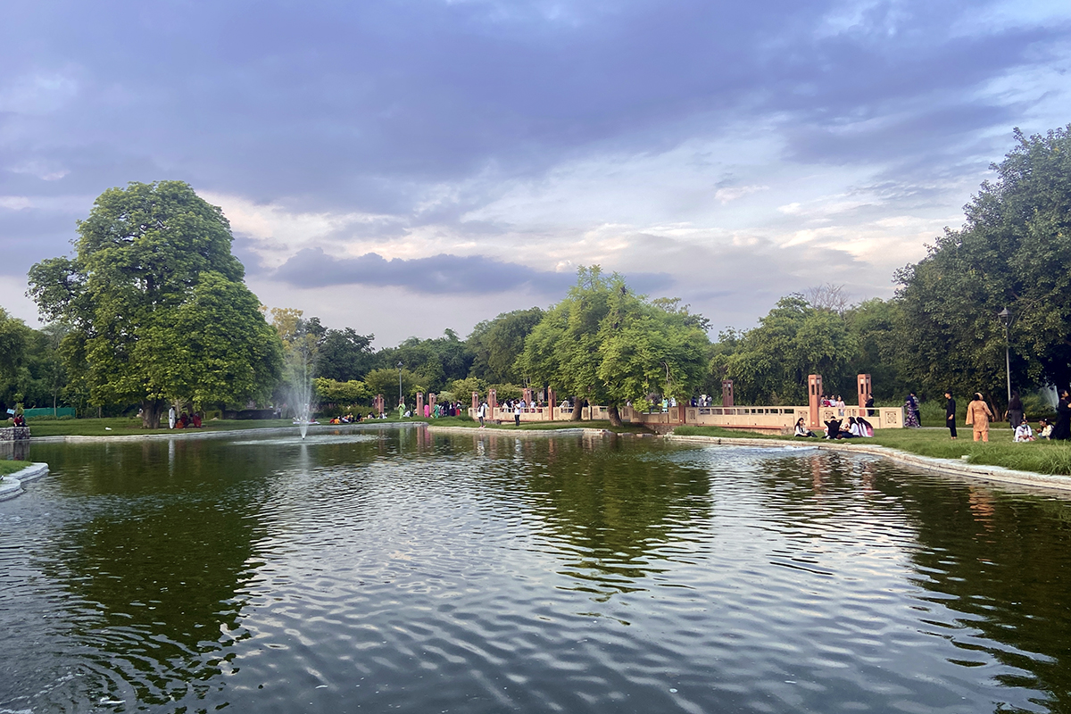 With many gardens, water bodies and monuments, Sunder Nursery has something for every visitor. Photo by Archana Singh. 