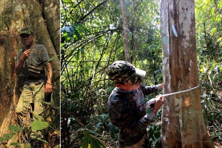 Jim Mari, belonging to the Khasi tribe, worked with numerous wildlife researchers on surveys and patrols. He is an expert in the distribution of diversity and the behaviour of animals in thePhoto by Bidyut Sarania.