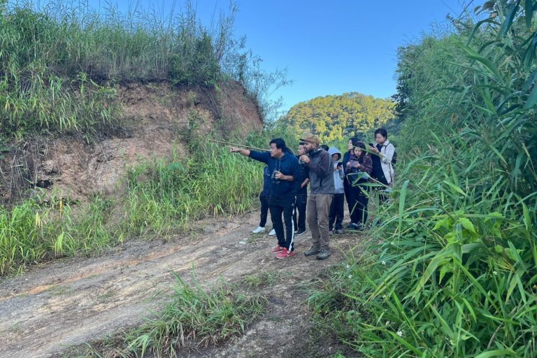 TEBC participants birding at Wokha. Photo by Lansothung Lotha.