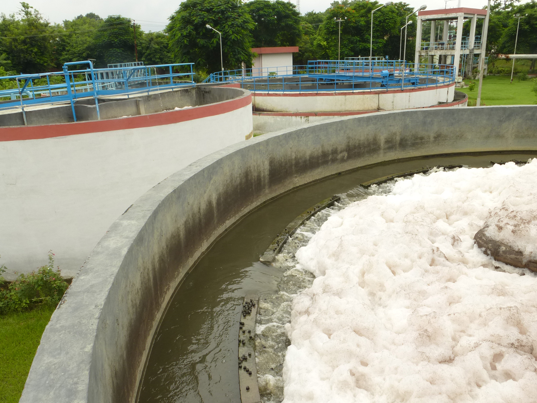 Daulatganj sewage treatment plant in Lucknow, India. Photo by India Water Portal/Flickr