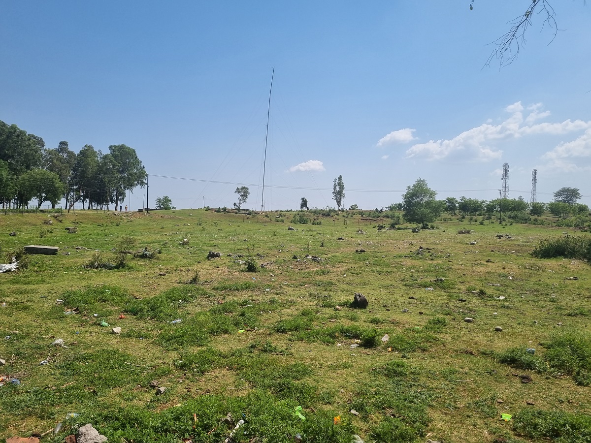 The first wind power project was planned to be developed at the site in the Bidda village of Reasi district of Jammu and Kashmir. Photo arranged by Tauseef Ahmed.