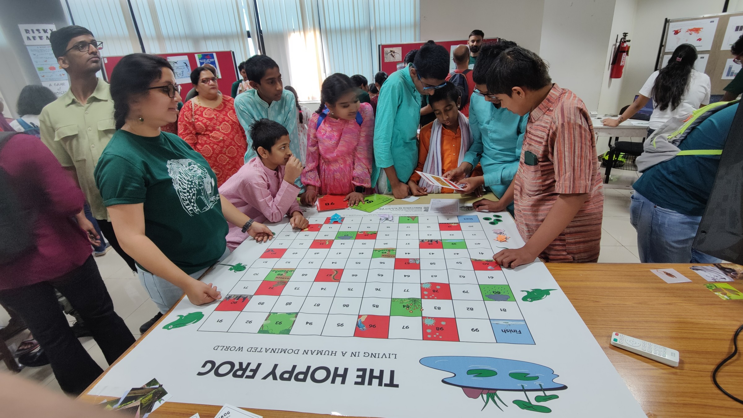 hoppy frog environmental game