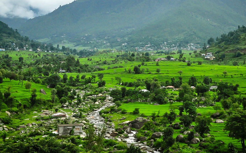 Karsog, located between Shimla and Mandi in Himachal Pradesh. Farmers' associations in India have raised concerns over developments related to the International Treaty on Plant Genetic Resources for Food and Agriculture. Image by Travelling Slacker via Wikimedia Commons (CC-BY-2.0).